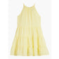 Girls Clip Dot Tiered Party Dress