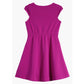 Tween Mesh Insert Skater Dress