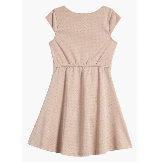 Tween Mesh Insert Skater Dress