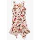 Tween Floral Handkerchief Party Dress