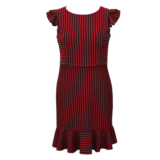 Tween Ottoman Stripe Dress