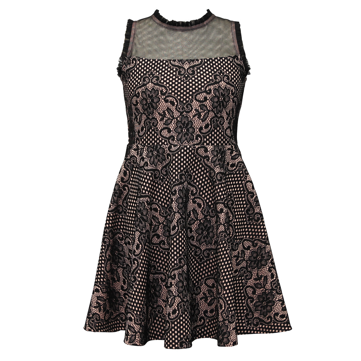 Tween Lace Skater Dress